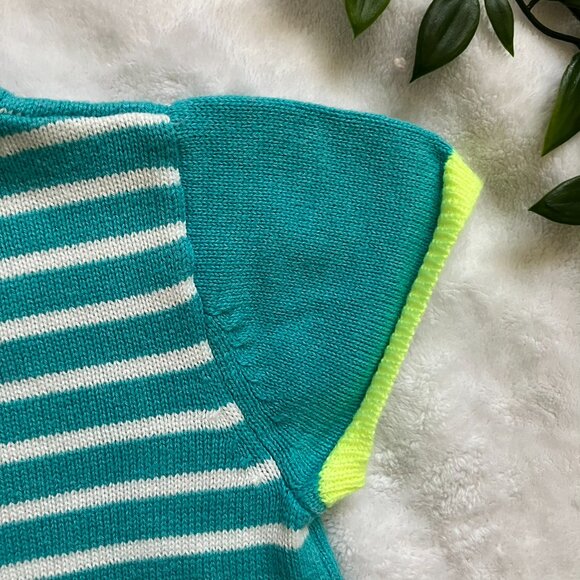 Gymboree Toddler Knit Dress 18-24M | Teal Green Birds GUC - Picture 14 of 16